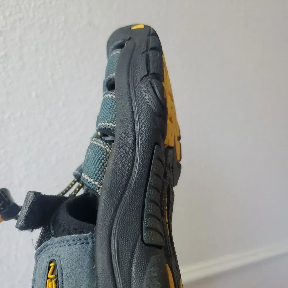 Keen Newport H2 Kids Blue Black Waterproof Hiking Water Sandals Size 3 1006557